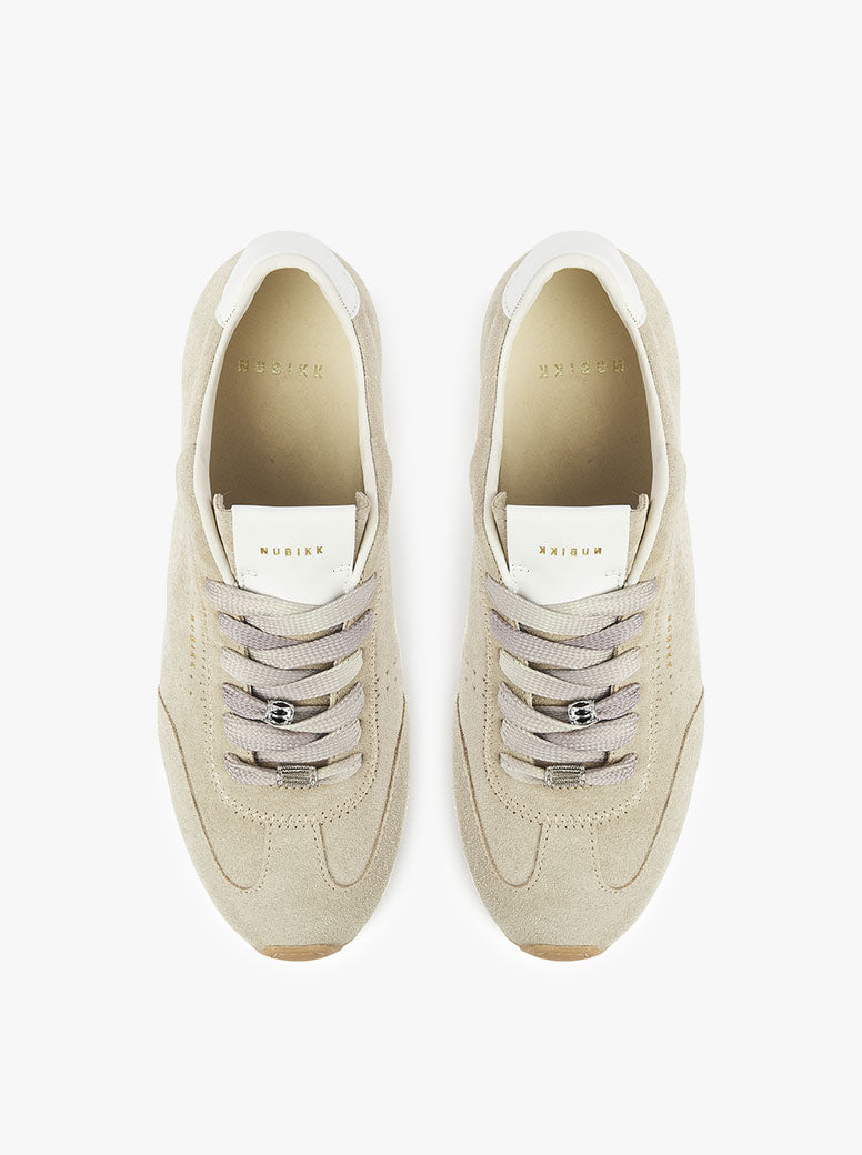 Billy Lou beige suede