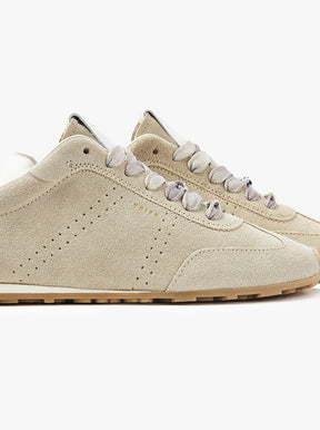 Billy Lou beige suede
