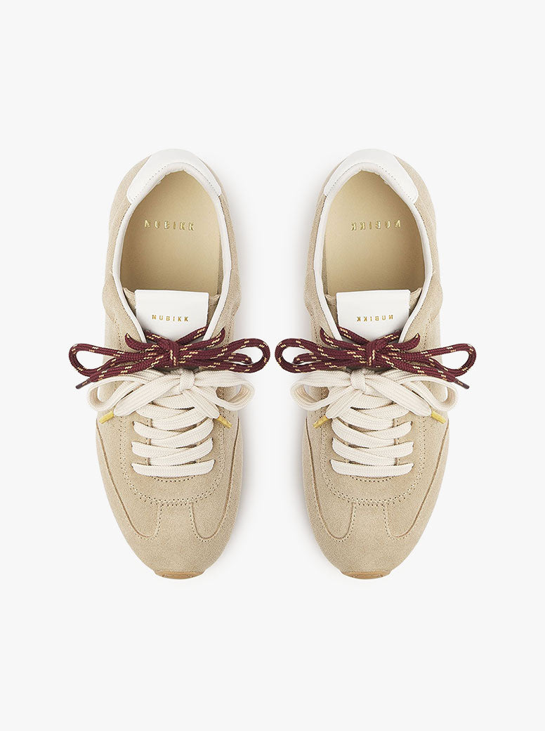 Billy Lou beige suede