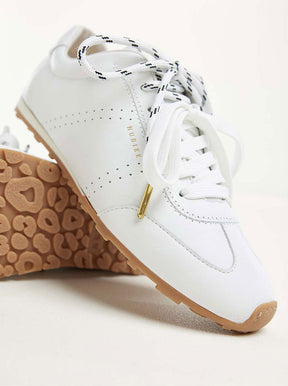 Billy Lou white leather