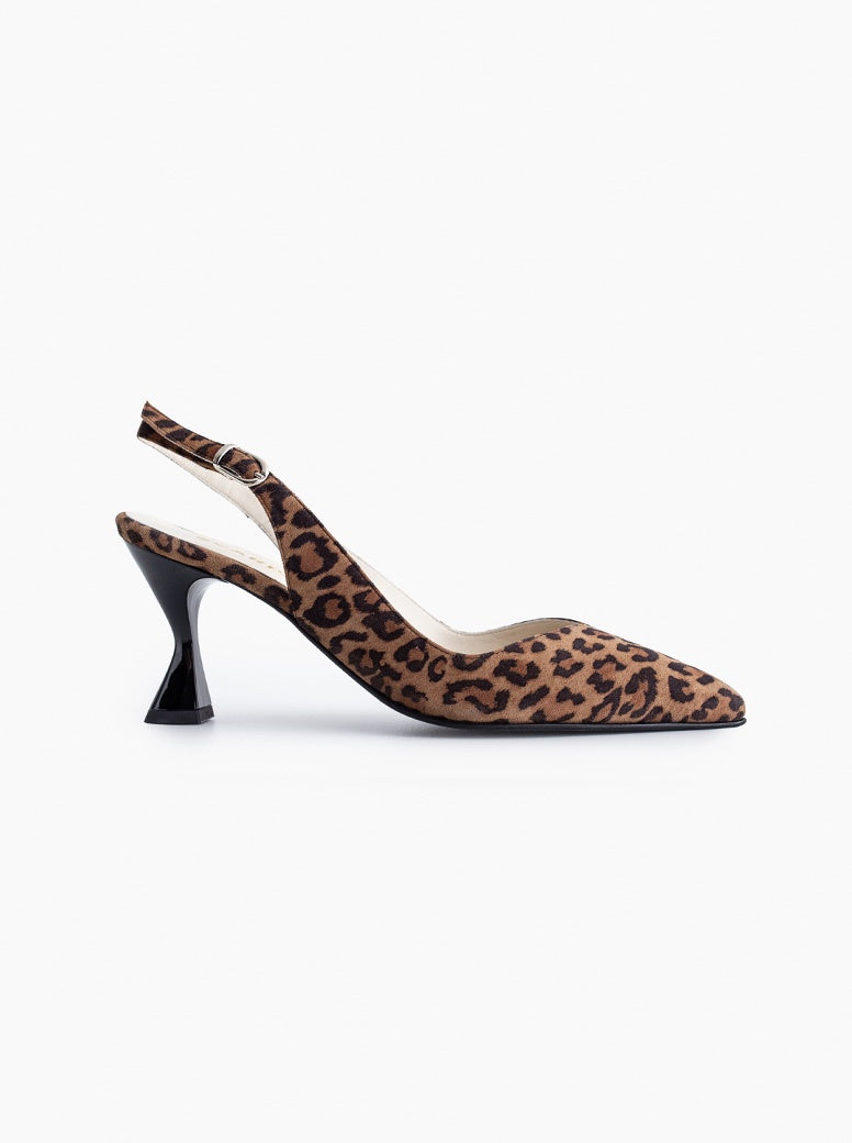 Blake leopard suede