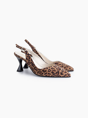 Blake leopard suede