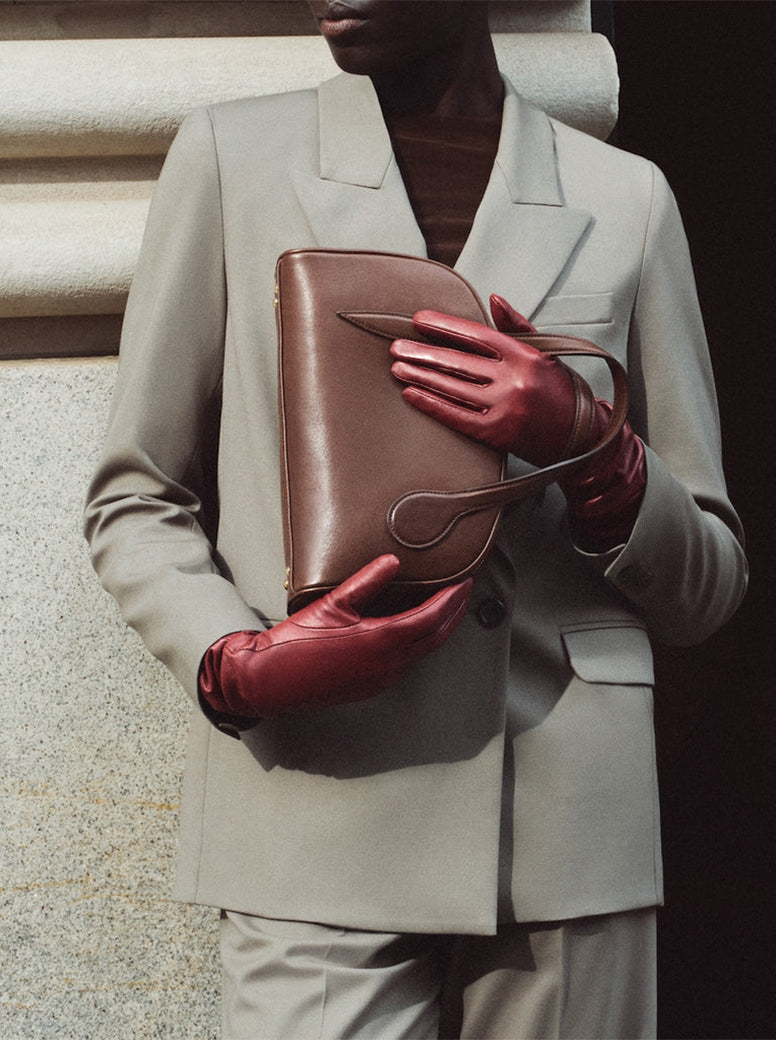 Bowling Mini Bag dark brown