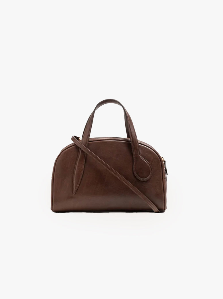 Bowling Mini Bag dark brown