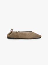 Cinch Flat dune suede
