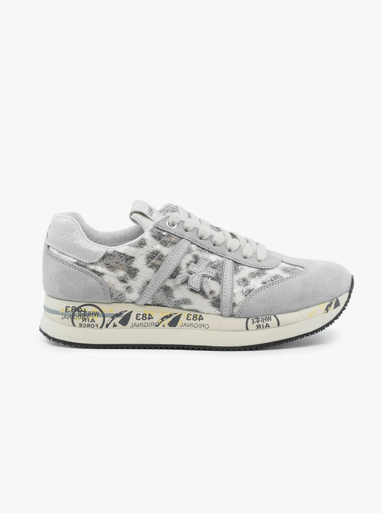 Conny grey leopard
