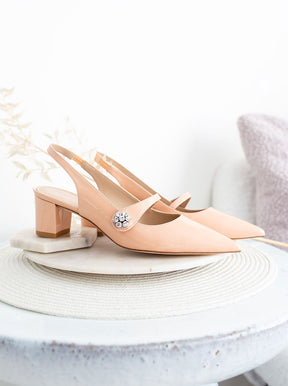 Crystal Fleur nude patent