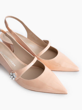 Crystal Fleur nude patent