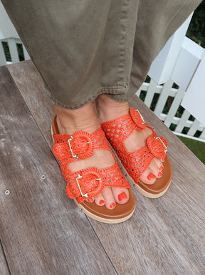 Caiman orange / tan