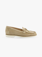 Capri taupe suede