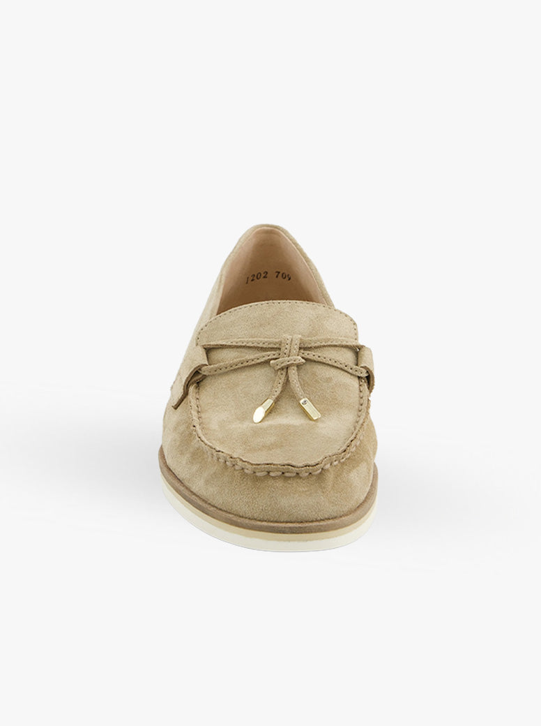Capri taupe suede