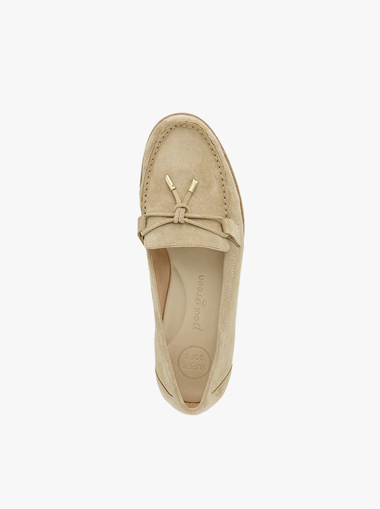 Capri taupe suede