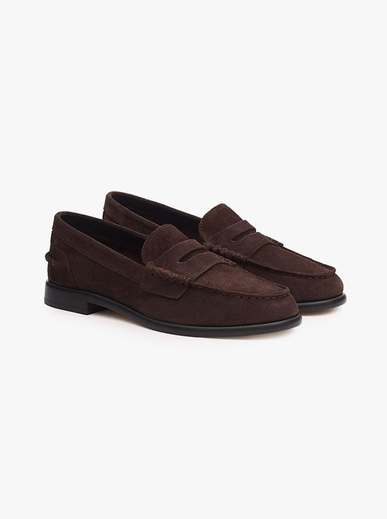 Carter Loafer espresso suede