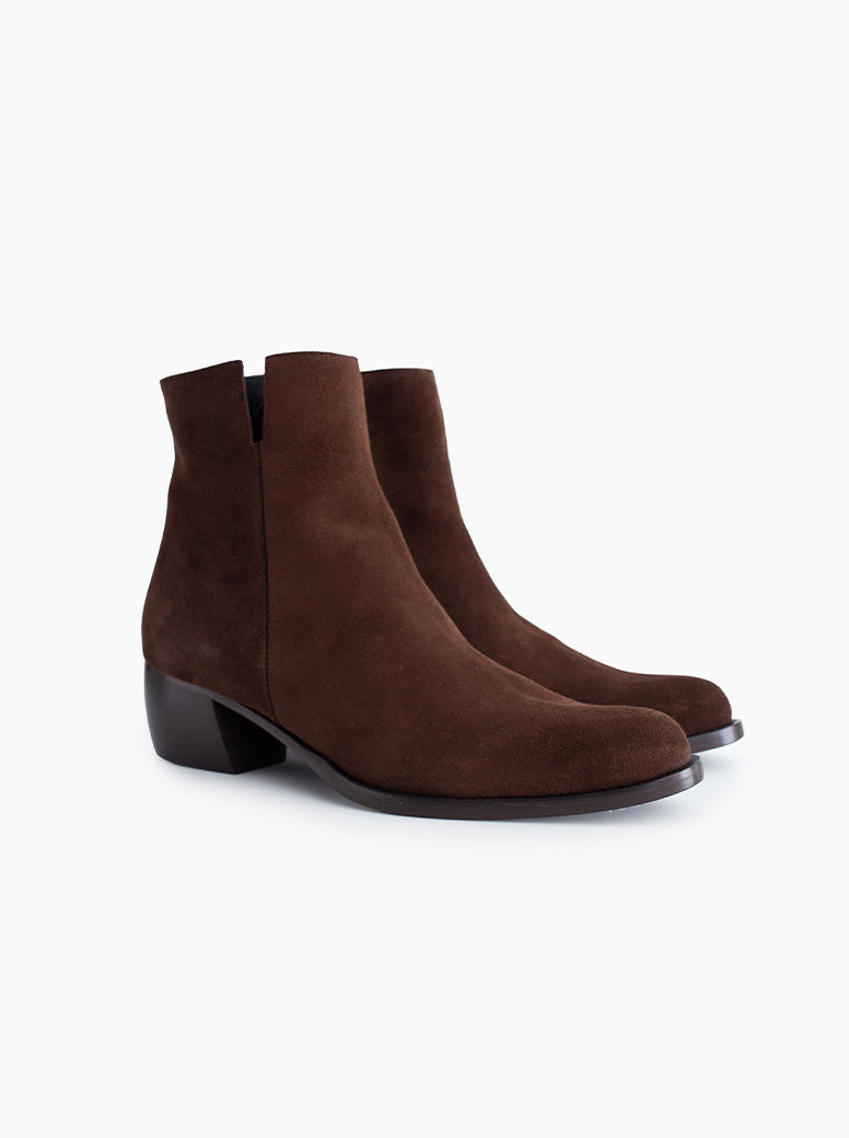 Chase chocolate suede