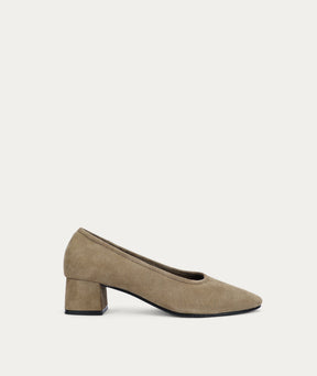 Cinch Pump dune suede