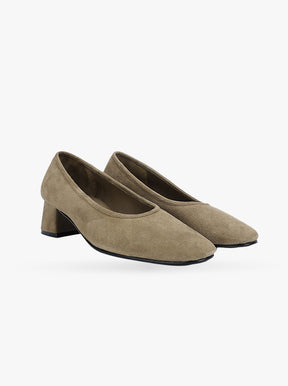 Cinch Pump dune suede