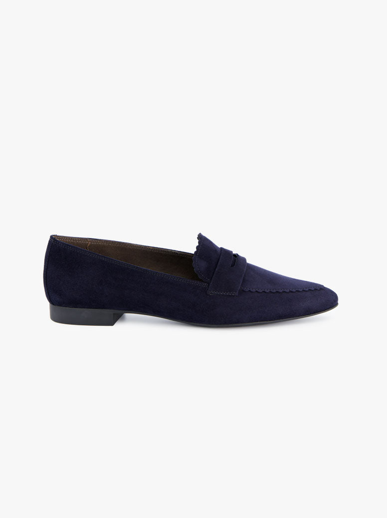 Cortina navy suede