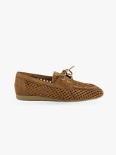Cynthia tan suede