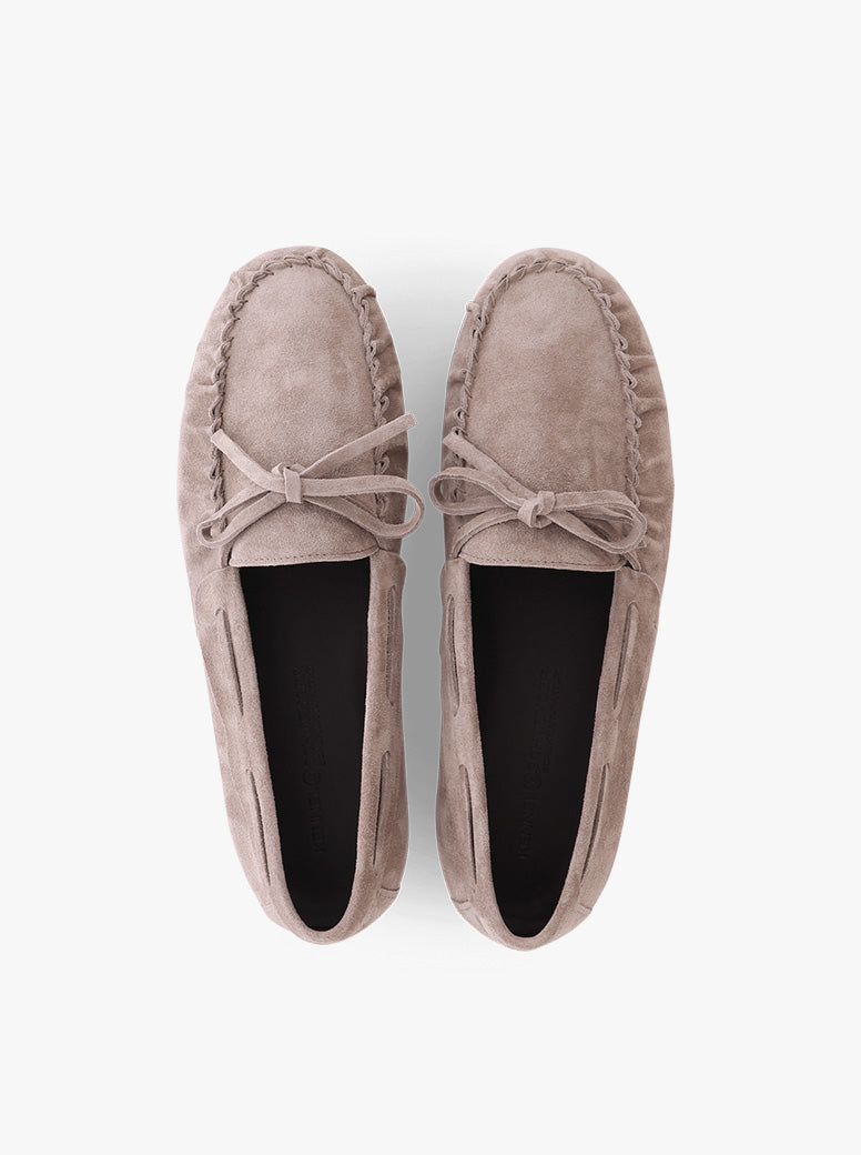 Dakota taupe suede
