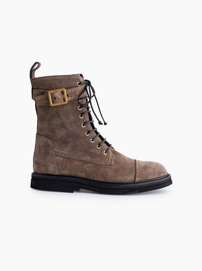 Darcy taupe suede