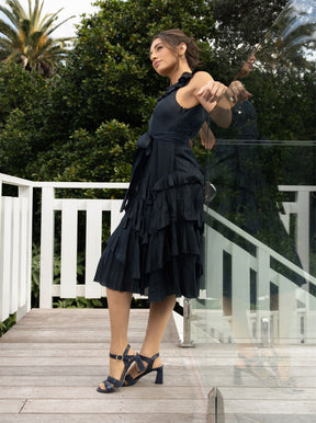 Delfina navy blue