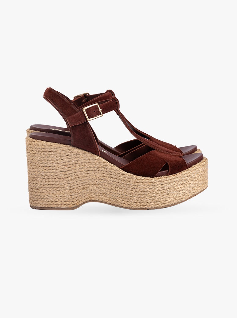 Domiel chocolate suede