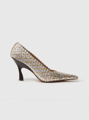 Elsa Pump silver / gold