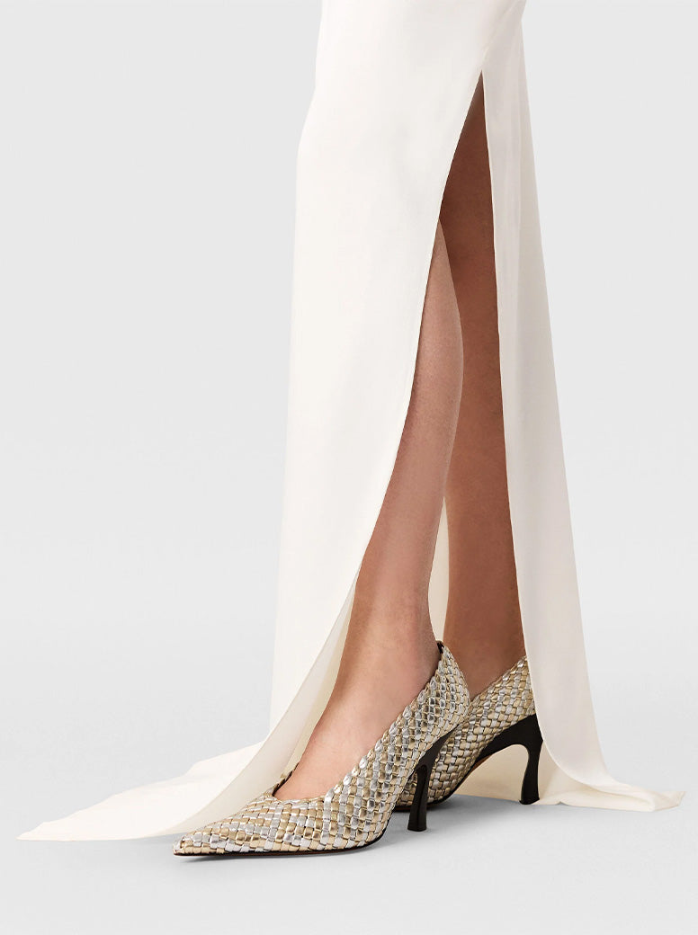 Elsa Pump silver / gold