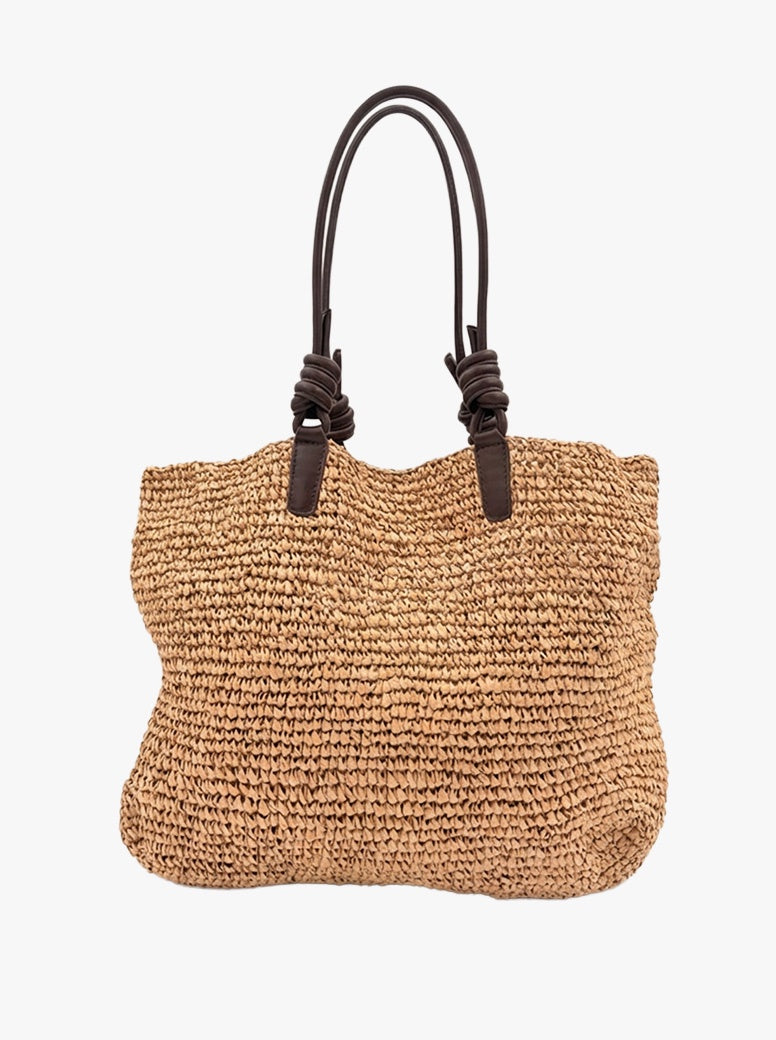 Emily natural raffia