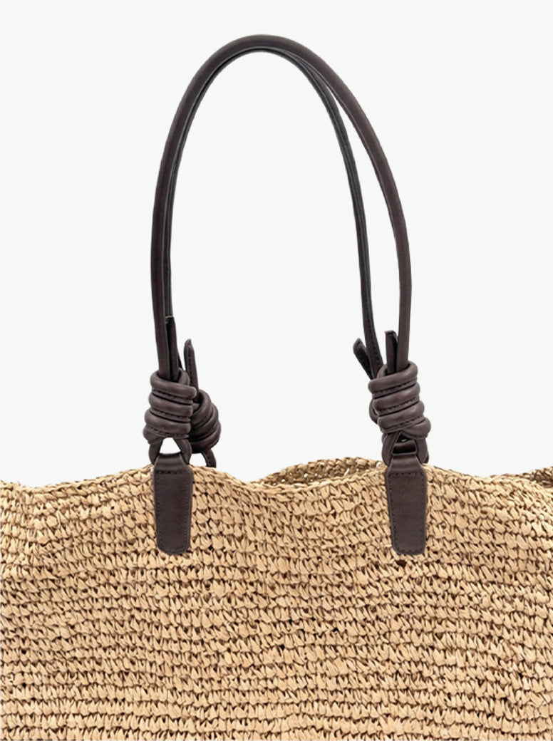 Emily natural raffia