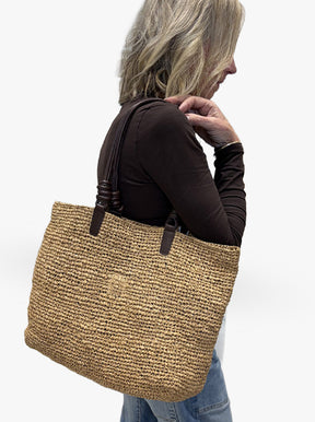 Emily natural raffia