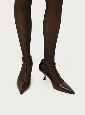 Epona T-bar dark cherry gloss