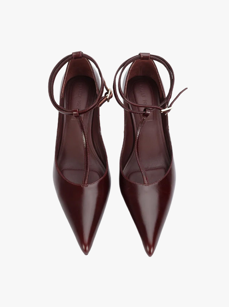 Epona T-bar dark cherry gloss