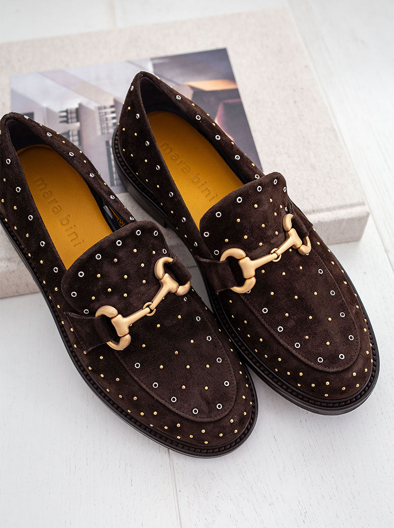 Farrow chocolate suede