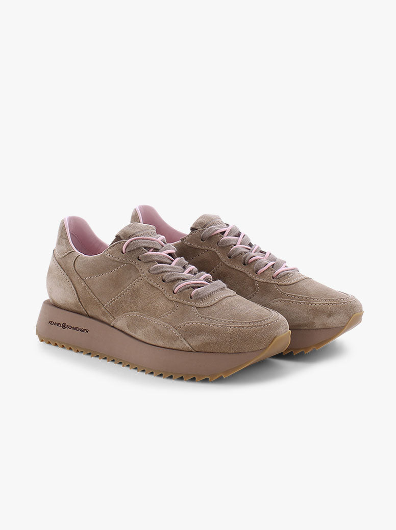 Fetch beige suede