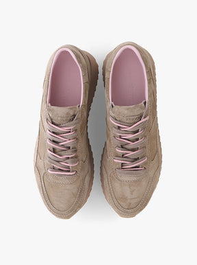 Fetch beige suede