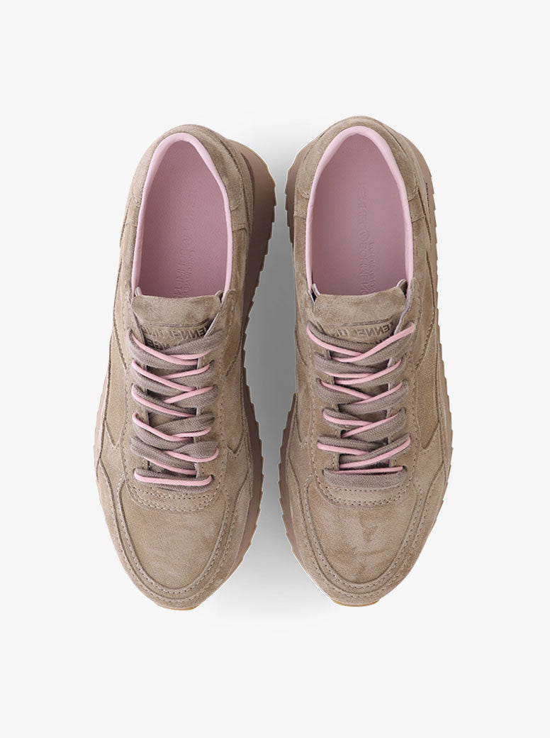 Fetch beige suede
