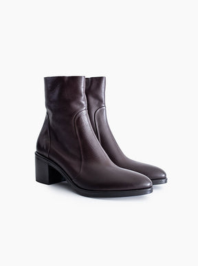 Franca burgundy leather