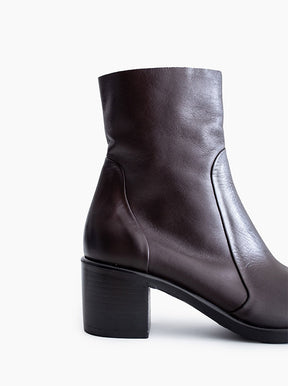 Franca burgundy leather