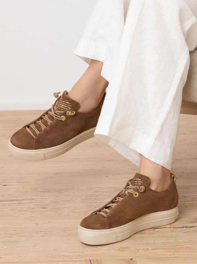 Future tan suede