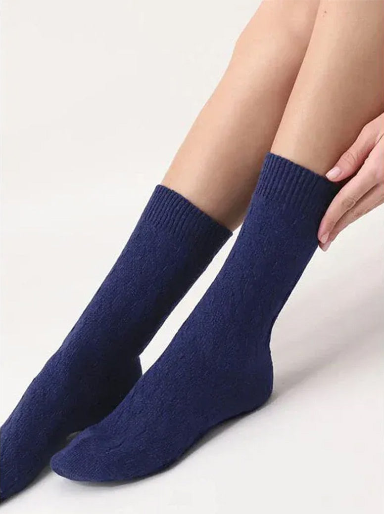 Gwen Sock marine blue