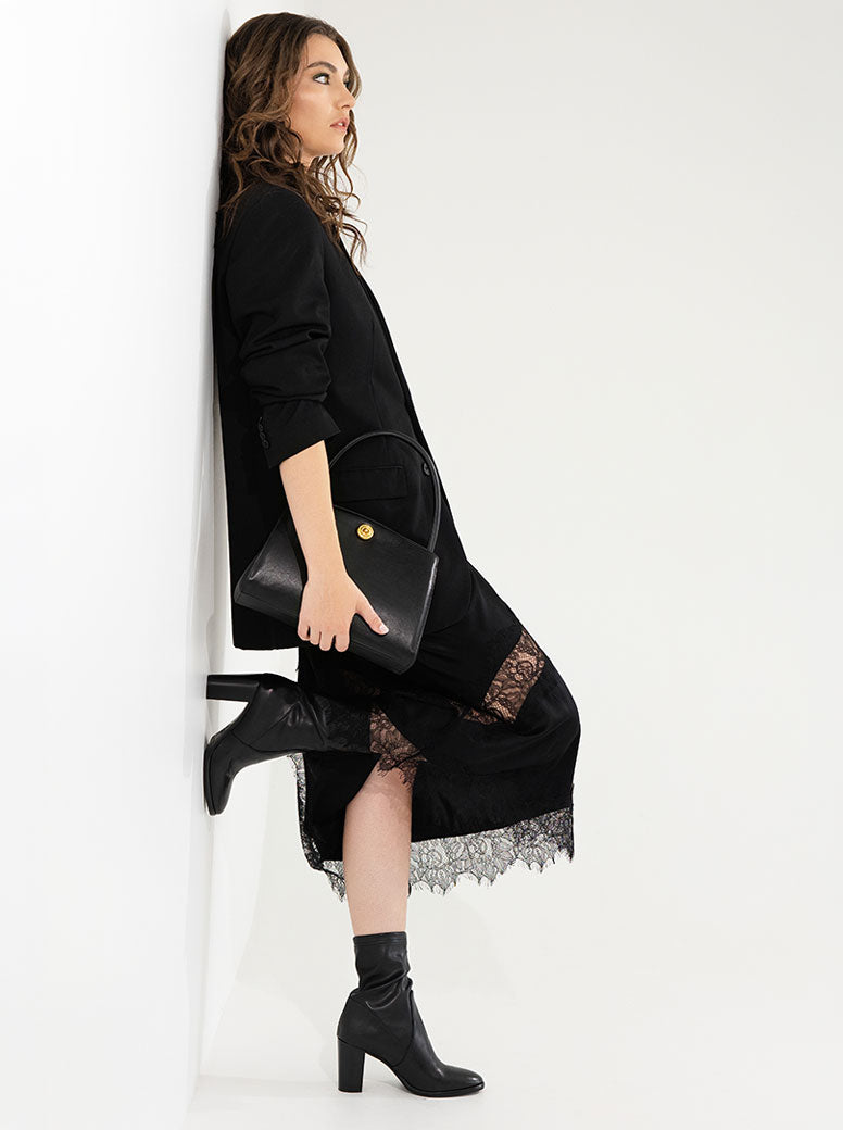 Gogo chocolate suede