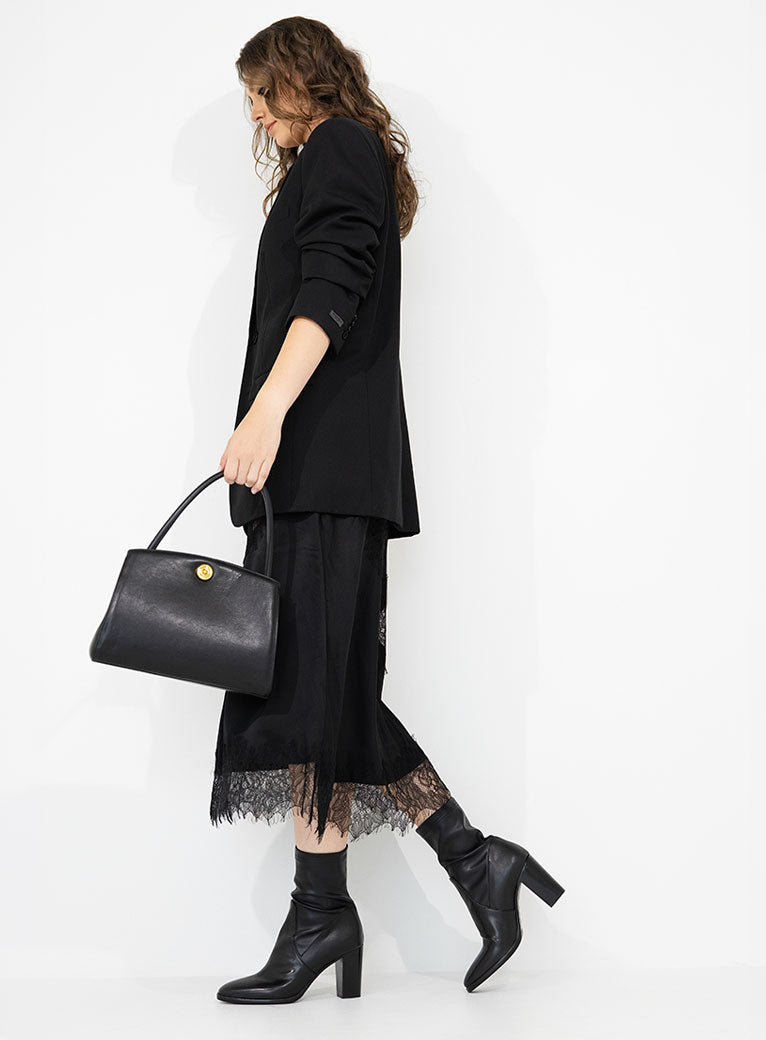 Gogo chocolate suede