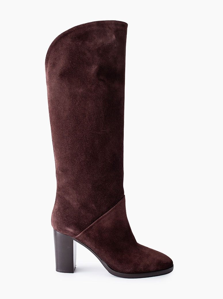 Gogo chocolate suede