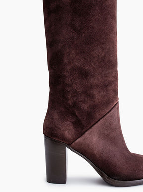 Gogo chocolate suede