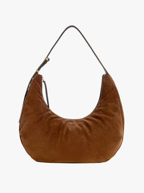 Hudson Large Hobo golden brown suede
