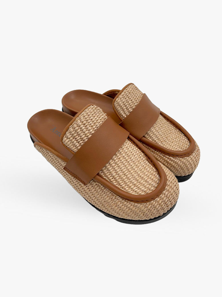 Idol natural raffia