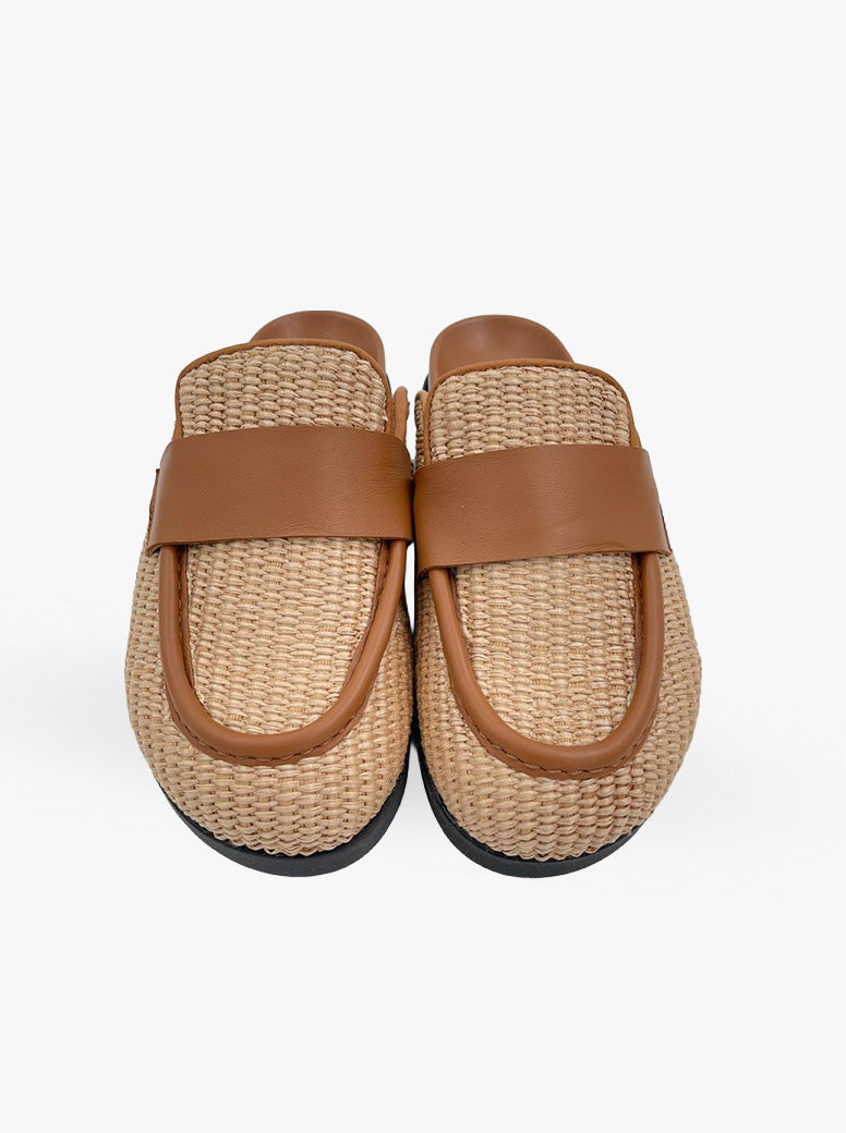 Idol natural raffia