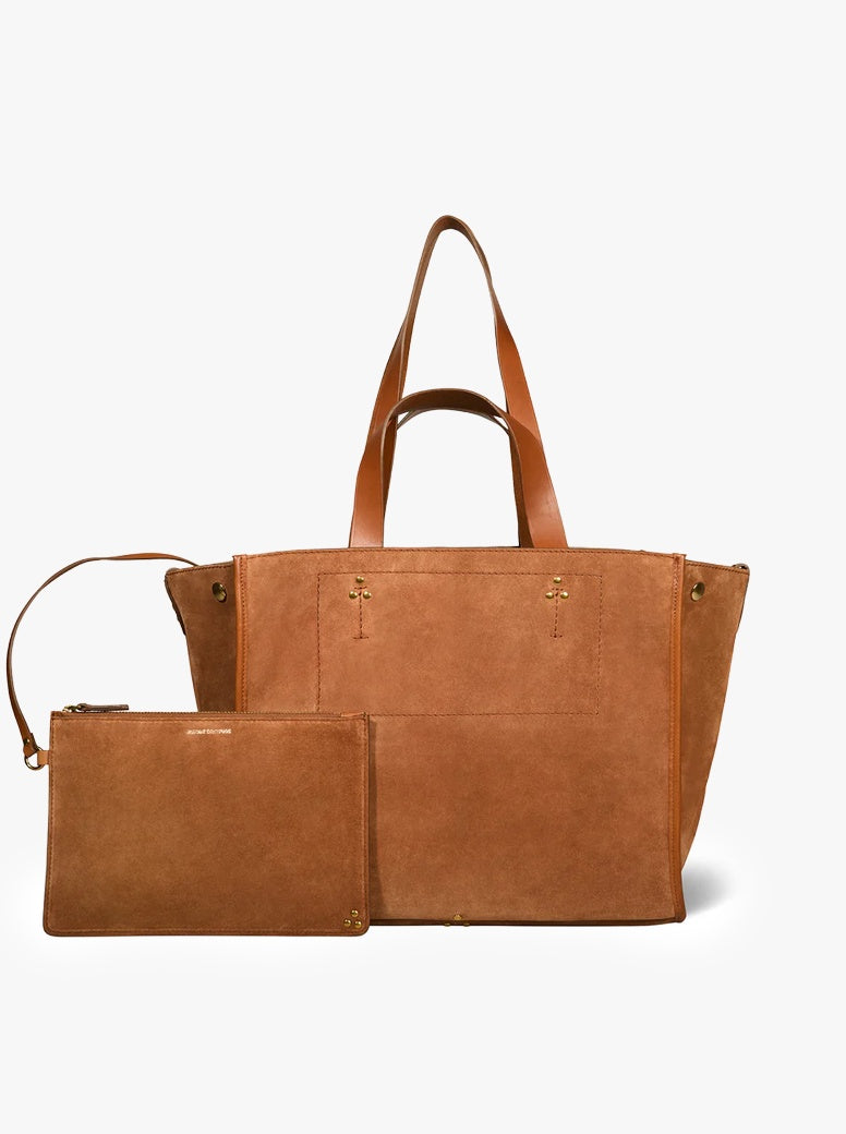 Leon Medium tan suede