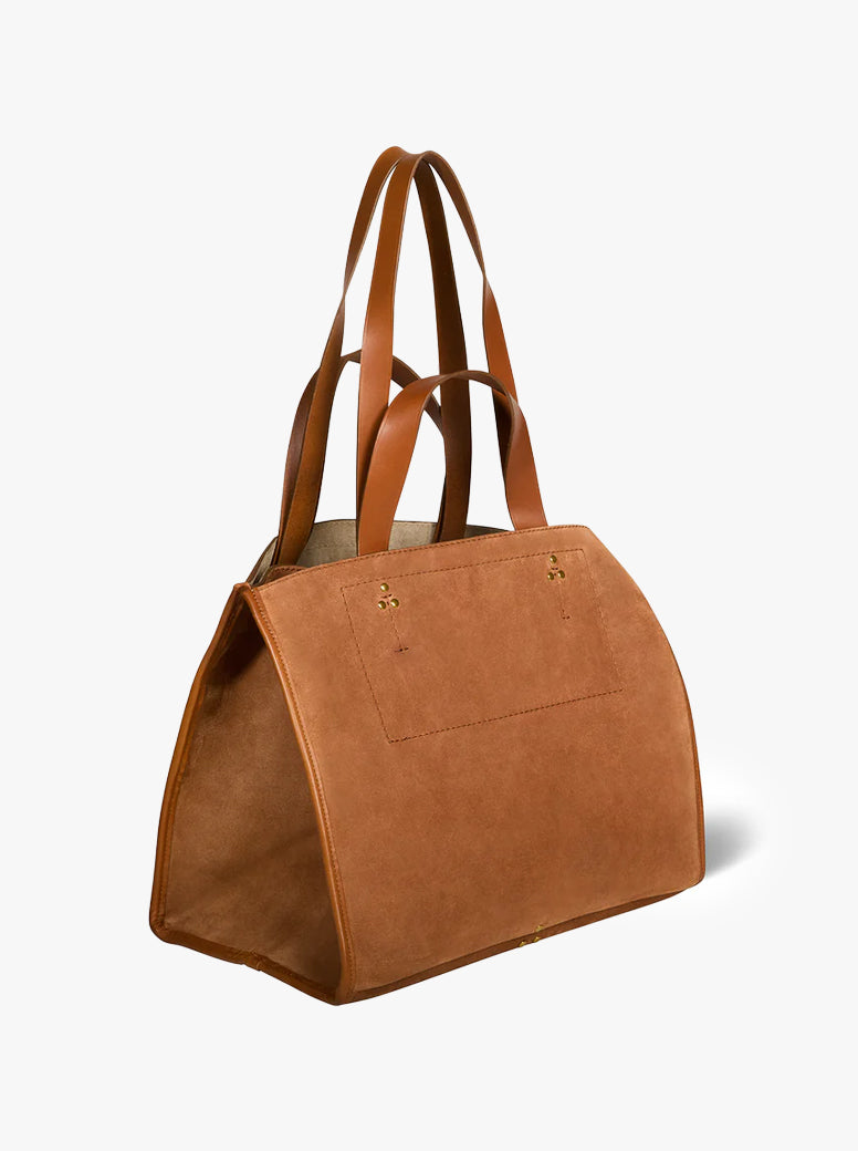 Leon Medium tan suede